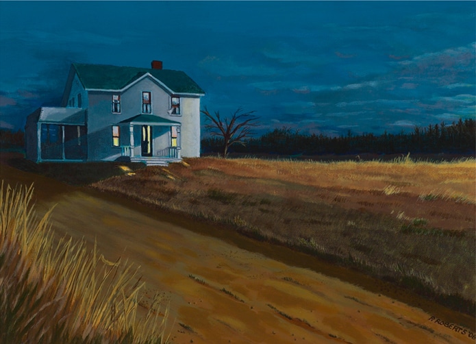 The Old Homestead - Acrylic on canvas - 12” x 18”