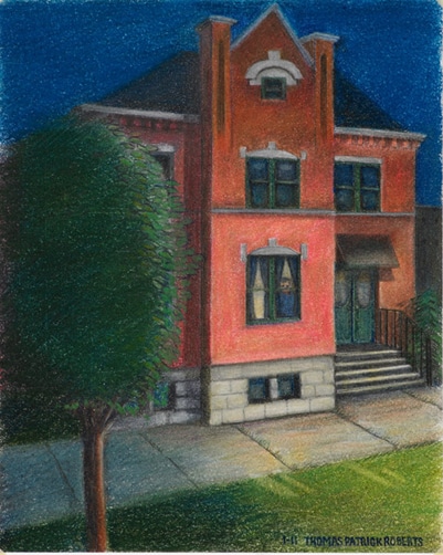 40th and Payne - Pastel - 8” x 10”