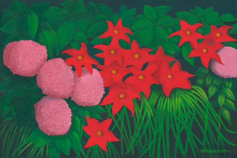 Garden of Delight - Oil on canvas. – 24” x 36”