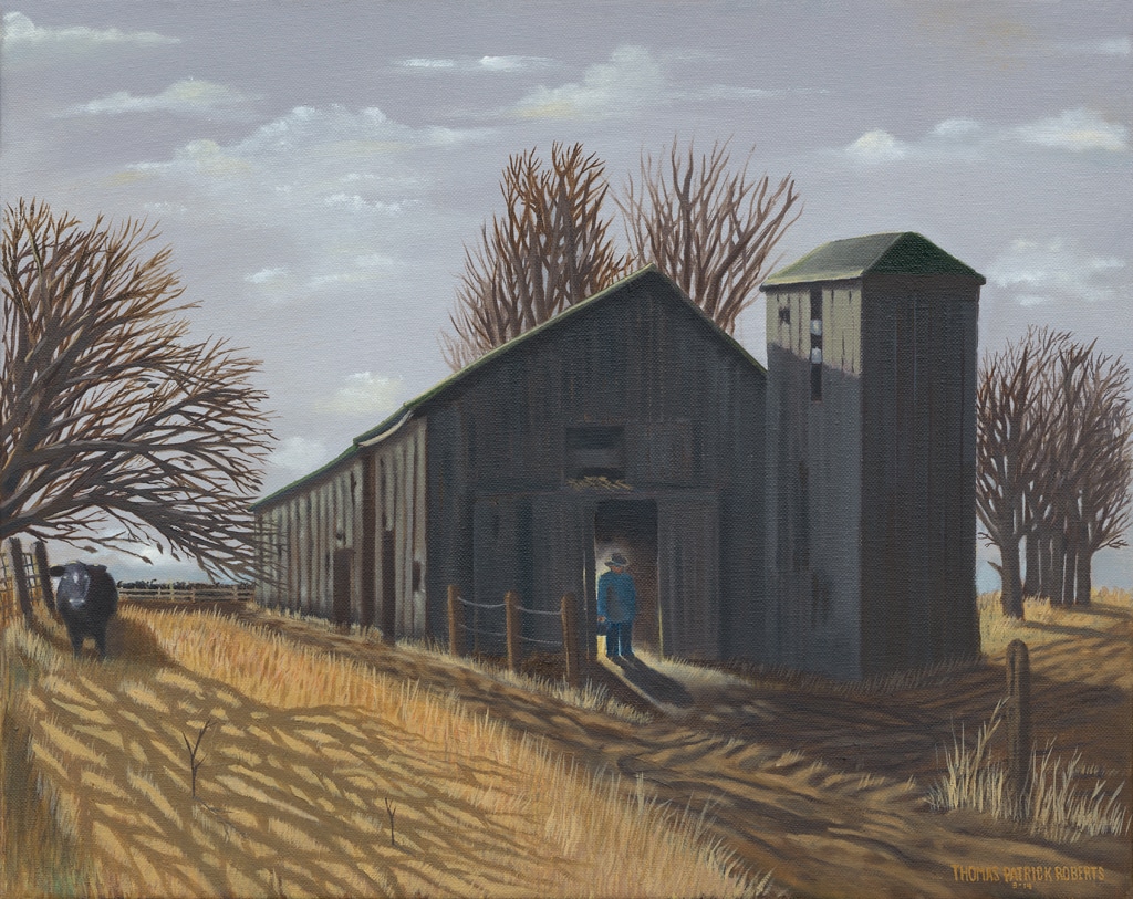 The Stray - Oil on canvas -16” x 20”